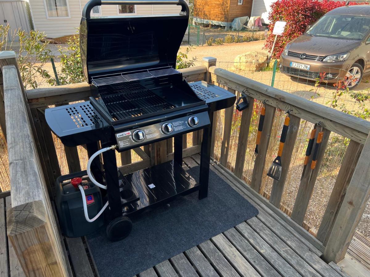 Joli Mobil-Home De Vacances, Ideal Pour Les Familles Rocbaron Luaran gambar